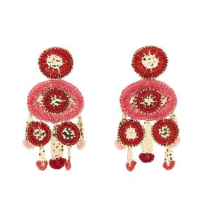 ZARA Combined Crochet Earrings